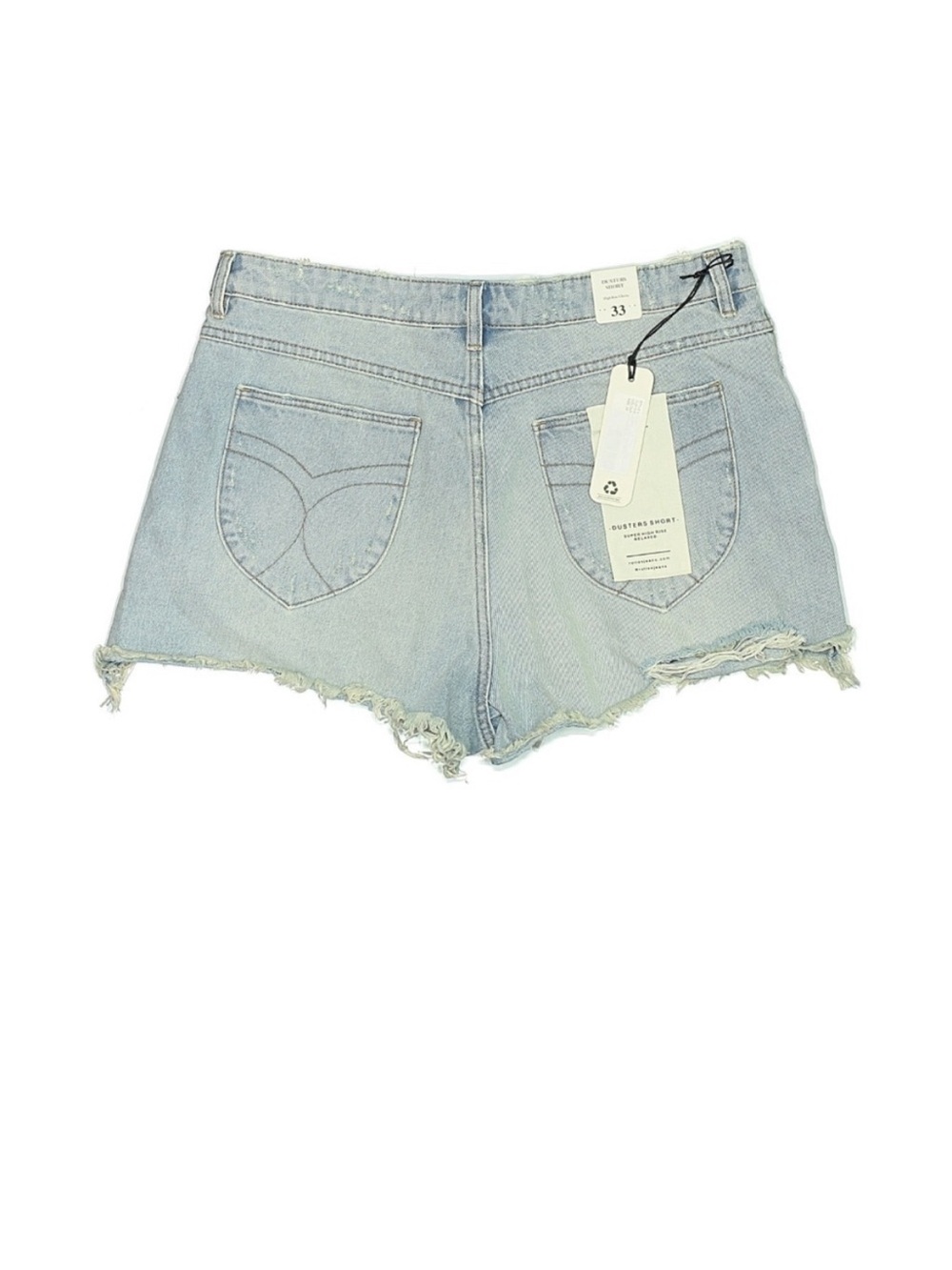 Rolla's Dusters Short in the Layla Bleach wash Cheeky Denim High Rise Slim 33 - Picture 3 of 6